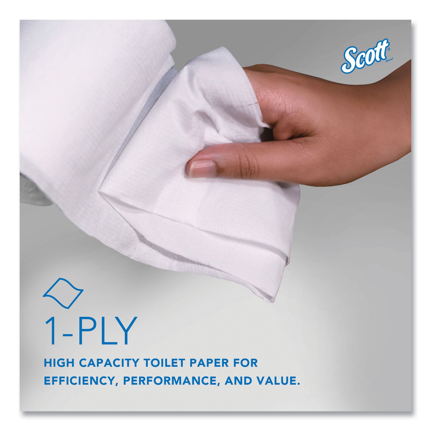1 Ply - 3.78" Width x 2300 ft Length - 9" Roll Diameter - White - Fiber - 12 / Carton