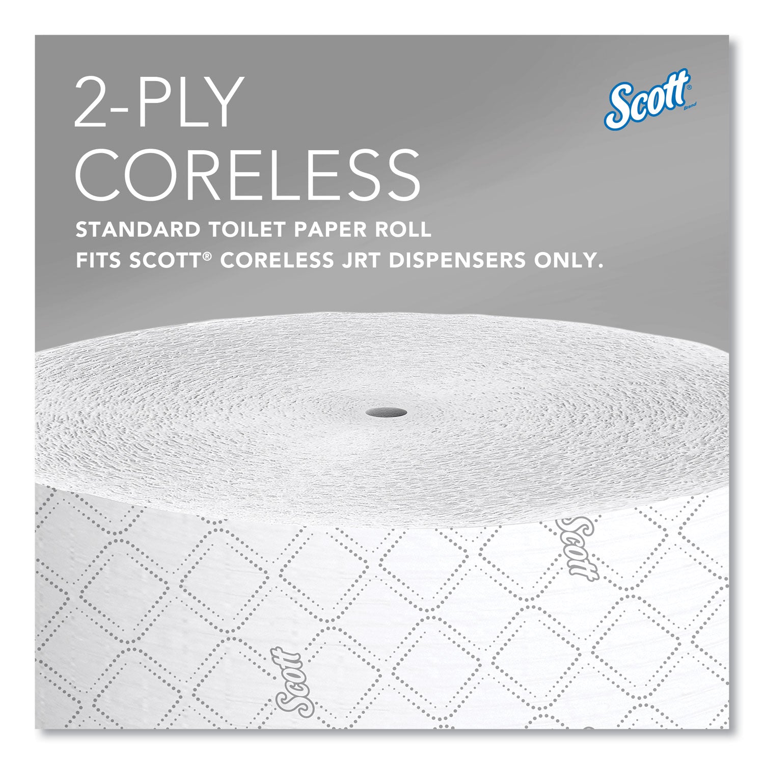 2 Ply - 3.78" Width x 1150 ft Length - White - Fiber - 12 / Carton