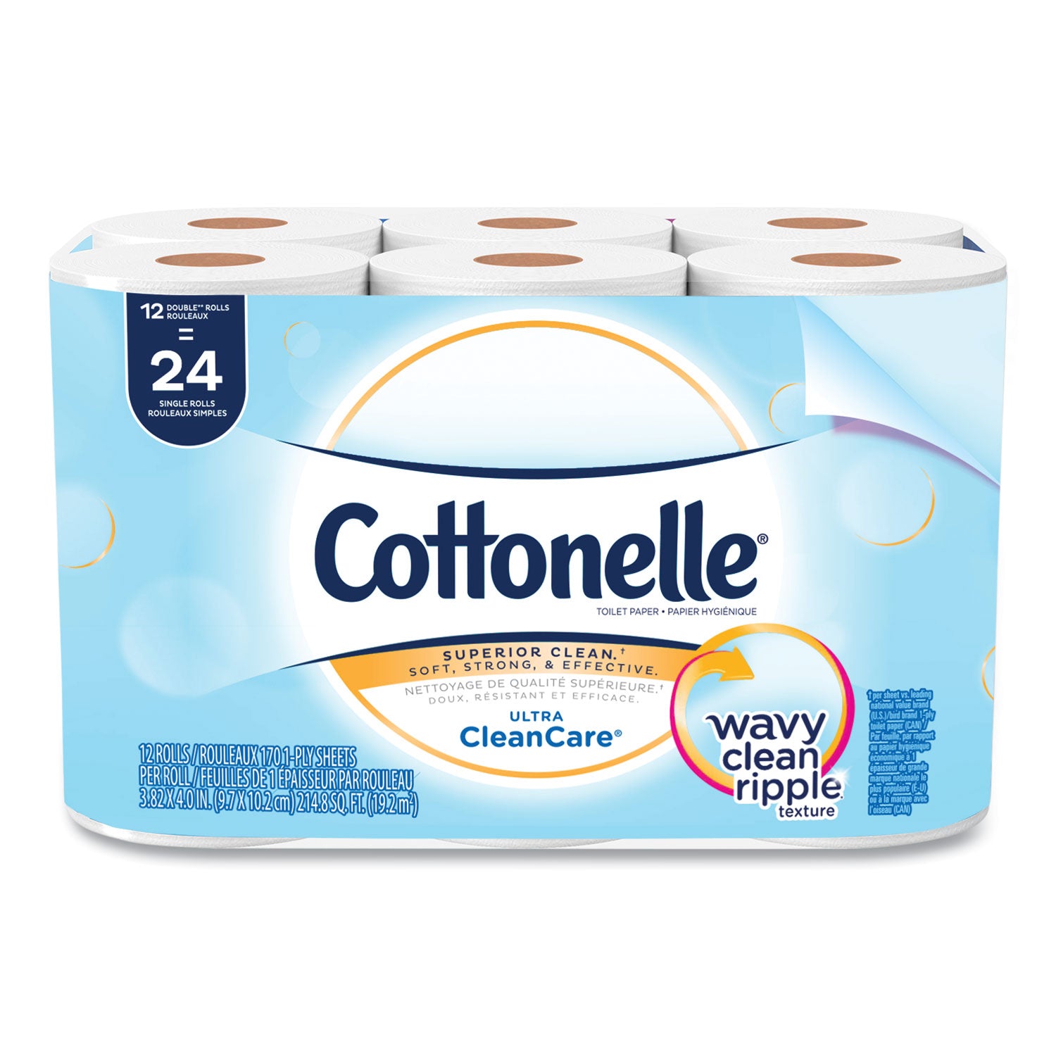 1 Ply - 4.20" Width x 4" Length - White - 12 Rolls Per Pack - 12 Pack - 4 / Carton
