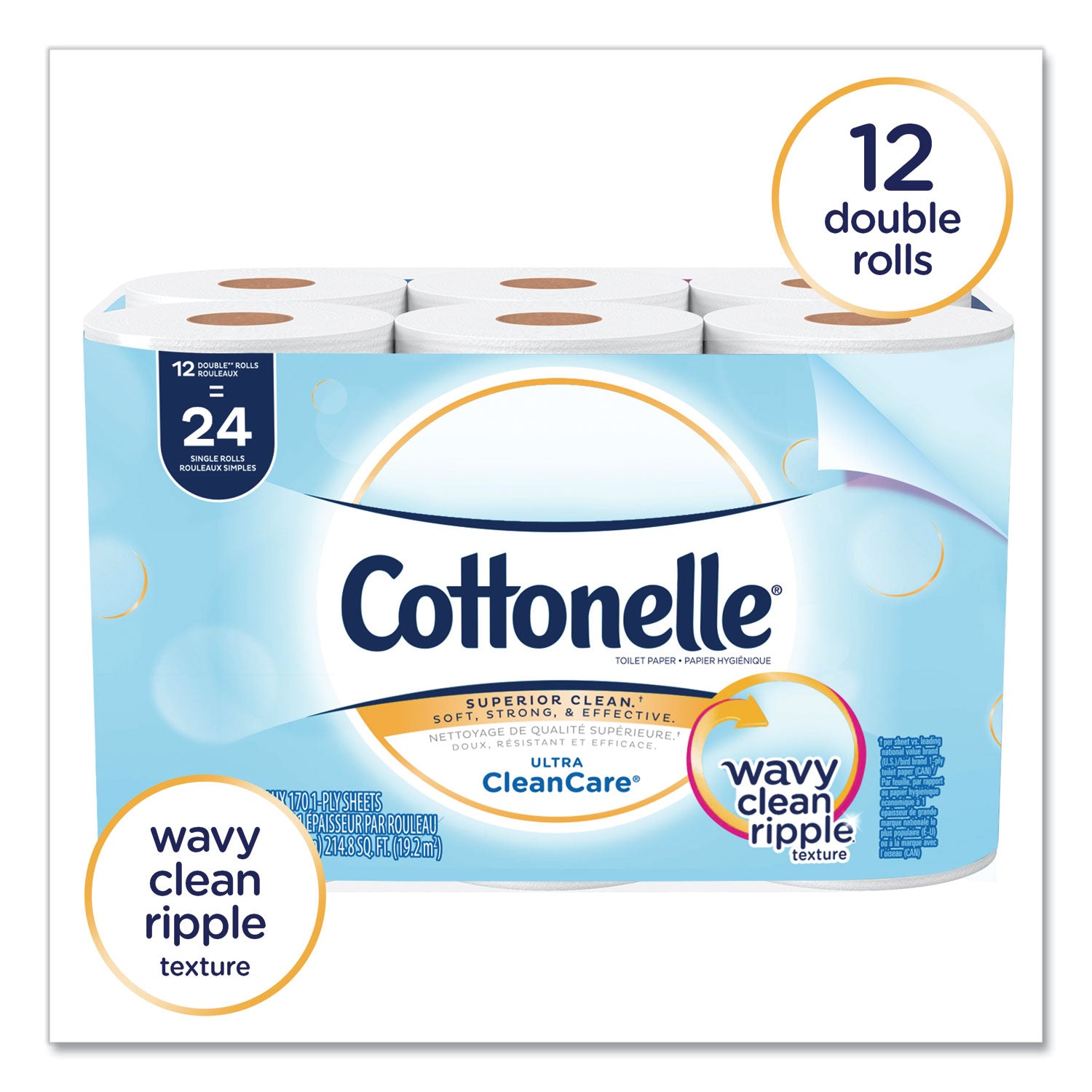 1 Ply - 4.20" Width x 4" Length - White - 12 Rolls Per Pack - 12 Pack - 4 / Carton