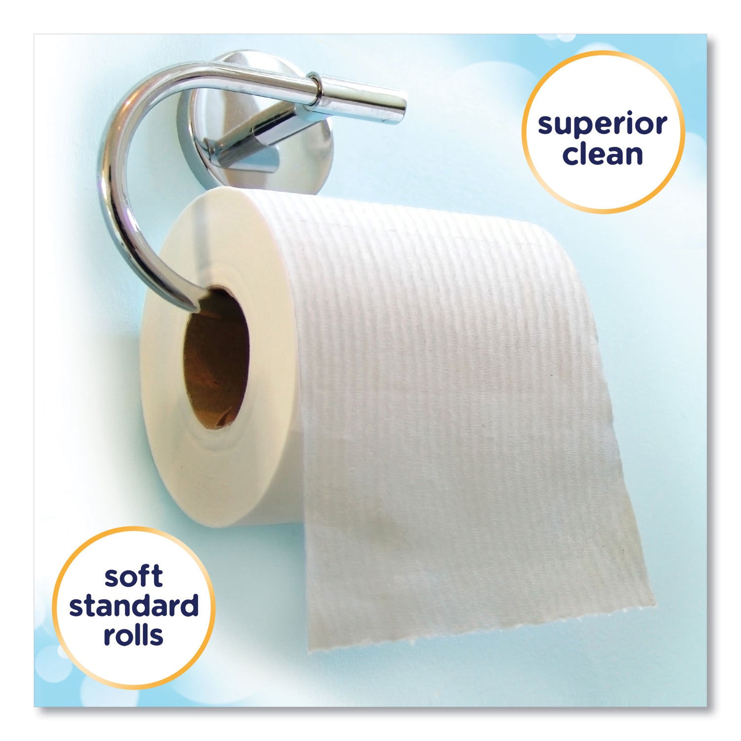 1 Ply - 4.20" Width x 4" Length - White - 12 Rolls Per Pack - 12 Pack - 4 / Carton