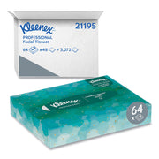 2 Ply - 8.40" Width x 5.50" Length - White - 48/Box - 64 / Carton