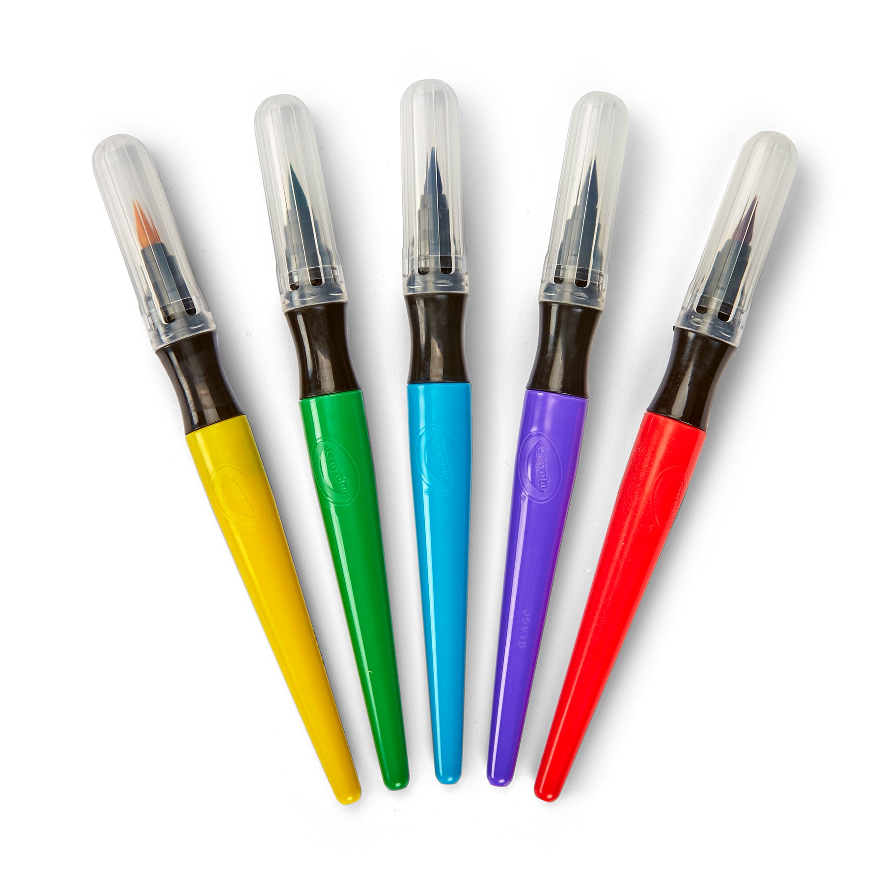 Washable No Drip Paint Brush Pens, 5 Count