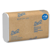 Multifold - 9.40" Width x 8" Length - 4000 Sheets - White - Fiber - 250/Pack - 16 / Carton