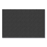 Ecomat Crosshatch Entry Mat, 48 x 72, Charcoal