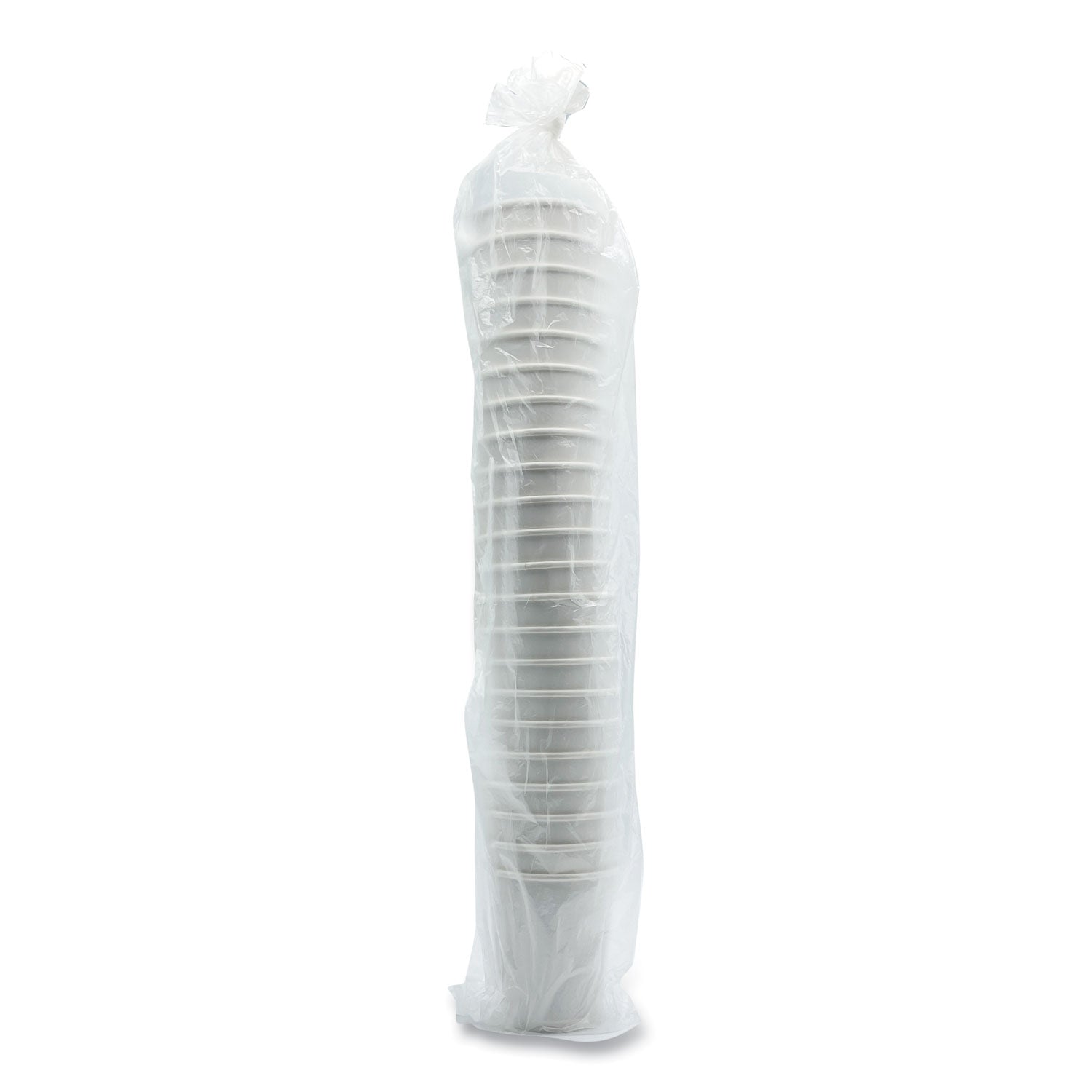 Paper Hot Cups, Double-Walled, 8 oz, White, 25/Pack