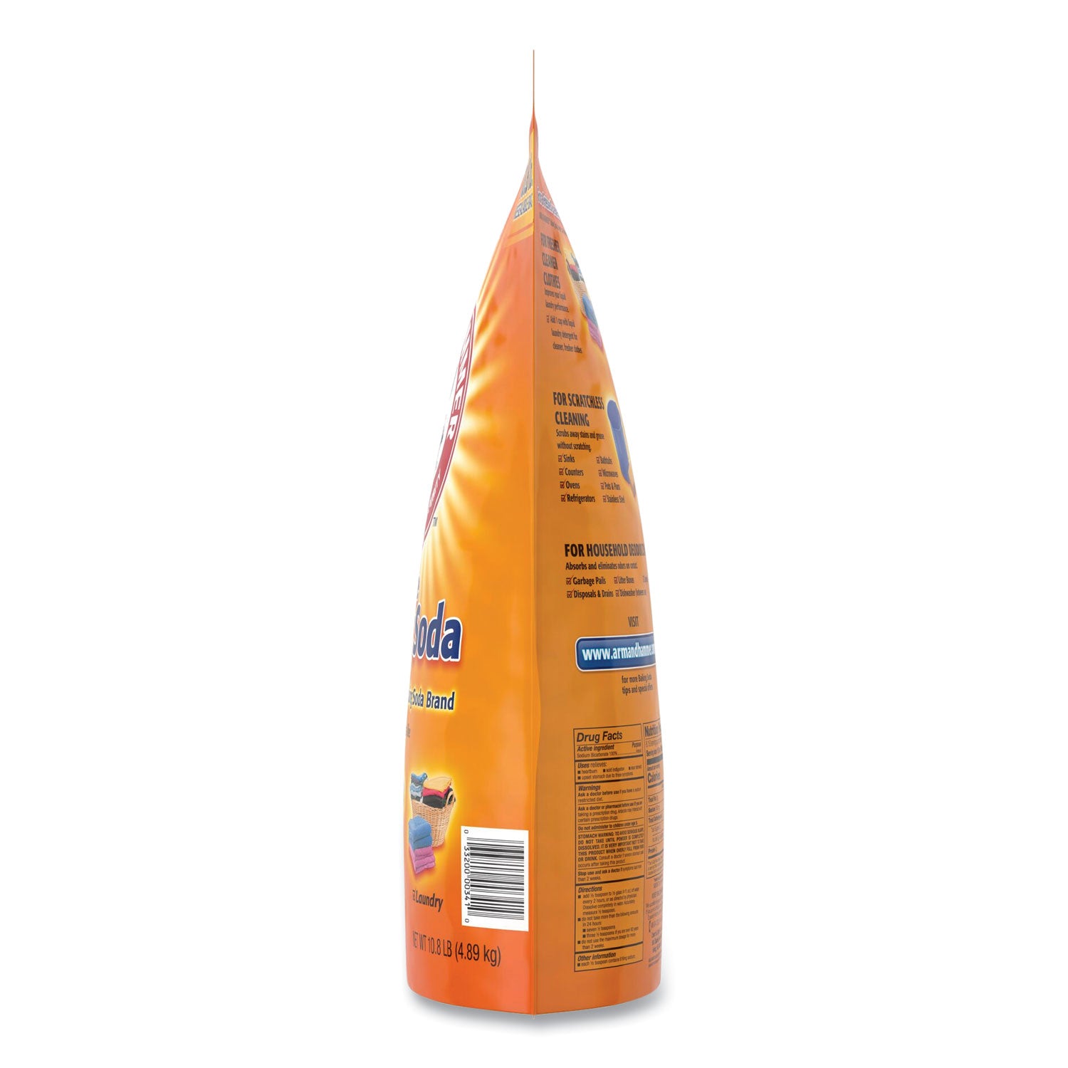 Baking Soda, 10.8 lb Resealable Bag