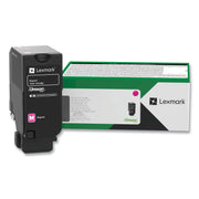 Lexmark Unison Standard Yield Laser Toner Cartridge, Magenta, 1 Each, 7,000 Page Yield