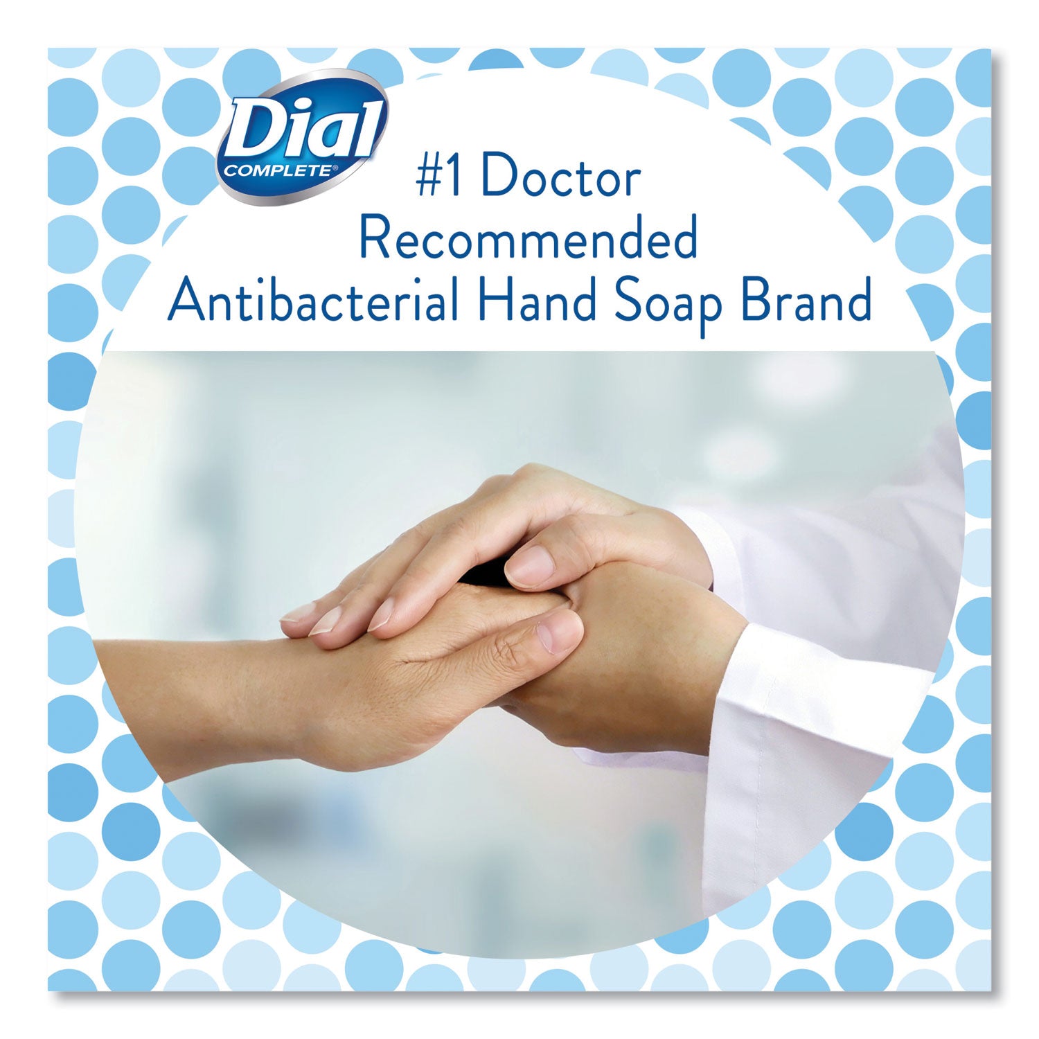 Spring Water Scent - 11 fl oz - Pump Dispenser - Bacteria Remover - Hand, Skin, Healthcare, School, Office, Restaurant, Daycare - Moisturizing - Antibacterial - Blue - 1 Each