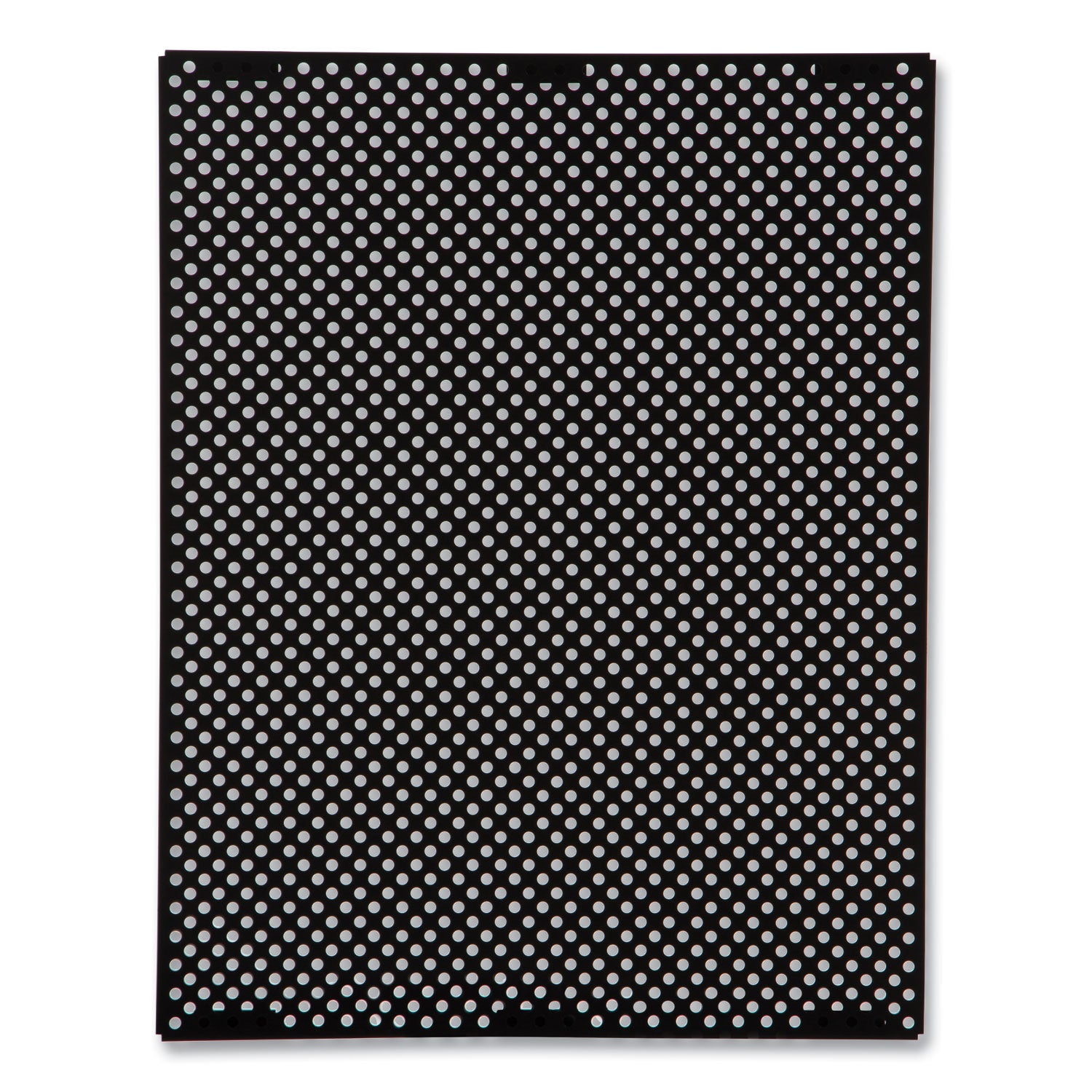 Medium General Purpose Perforated Panels for Tailor and Landmark Series Containers, 20.72" x 0.5" x 27.95", Black, 4/Carton