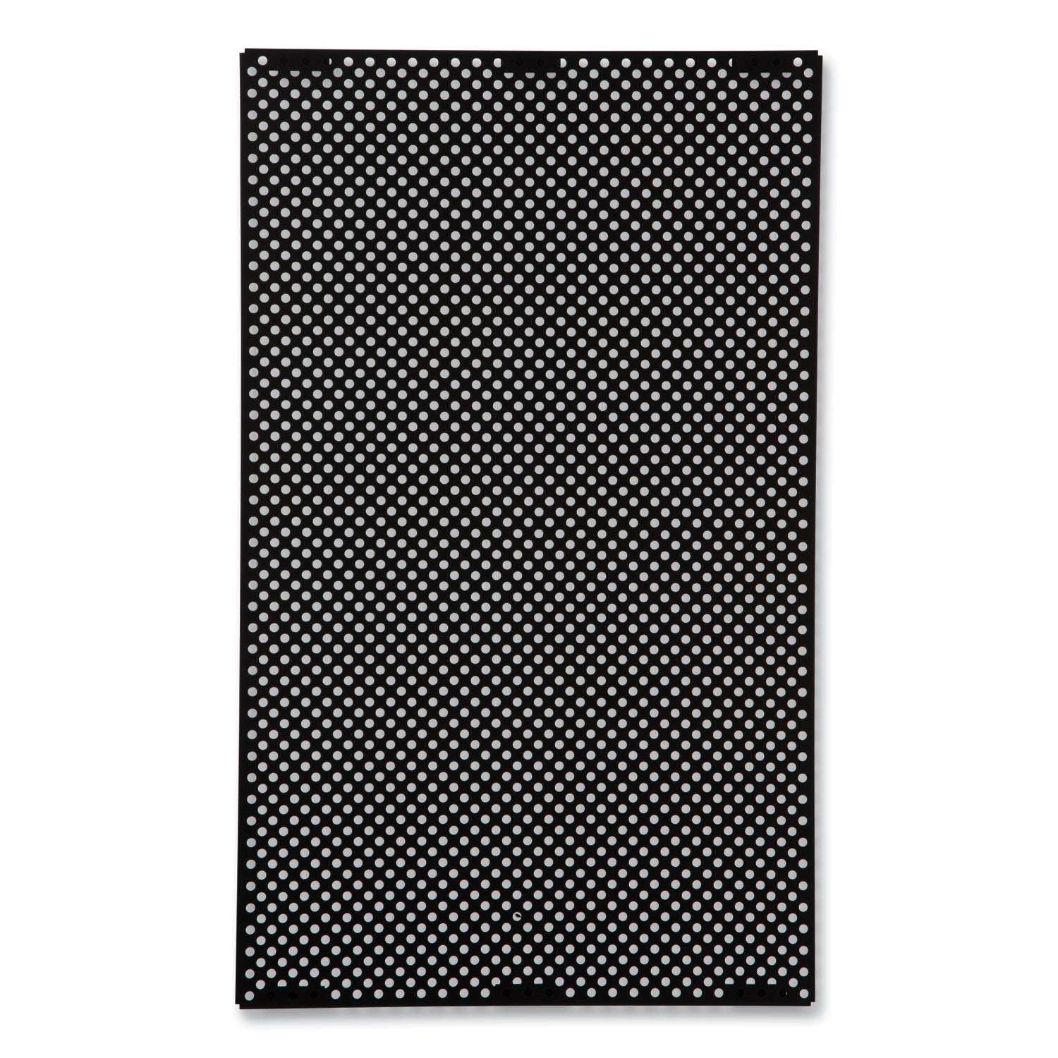 Large General Purpose Perforated Panels for Tailor and Landmark Series Containers, 20.72" x 0.5" x 34.33", Black, 4/Carton