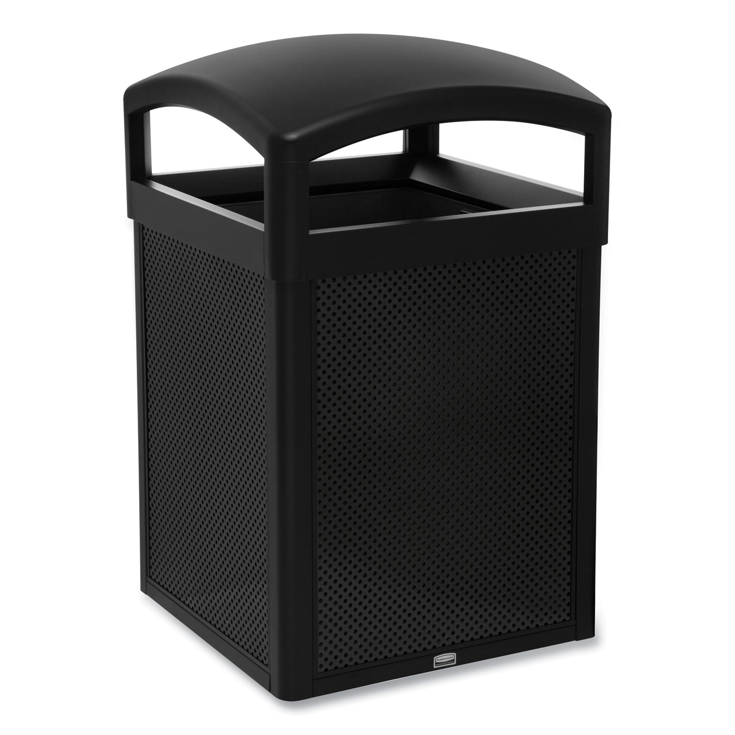 Medium General Purpose Perforated Panels for Tailor and Landmark Series Containers, 20.72" x 0.5" x 27.95", Black, 4/Carton