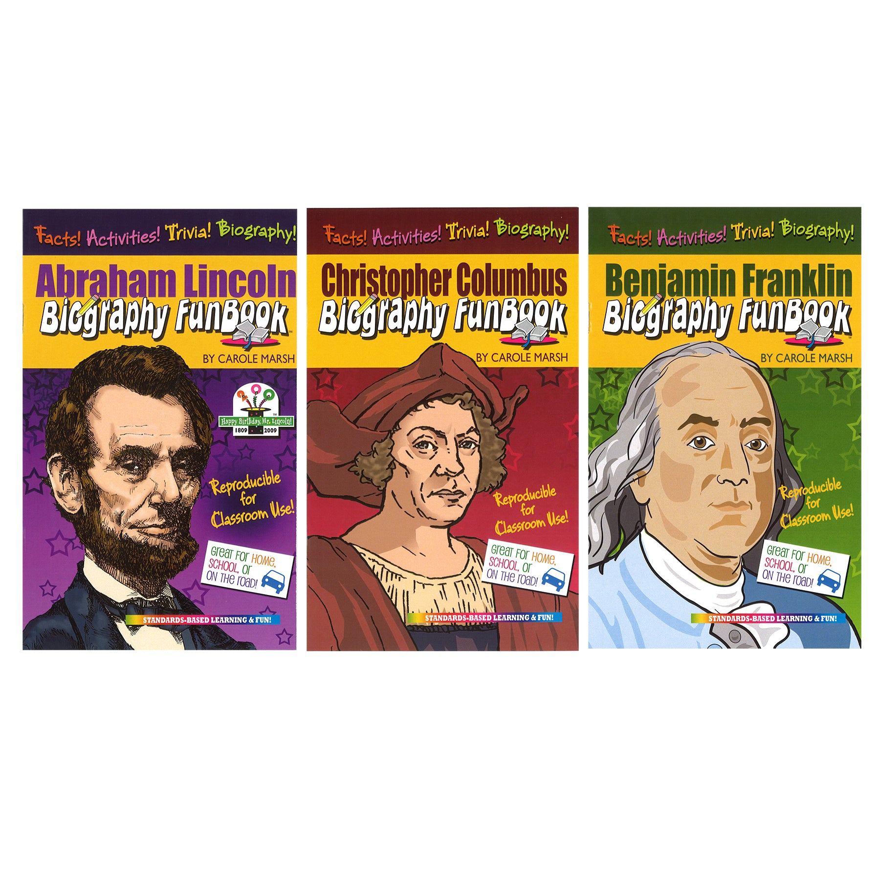 Presidents, Explorers and Inventions Set - Set of 13 Books