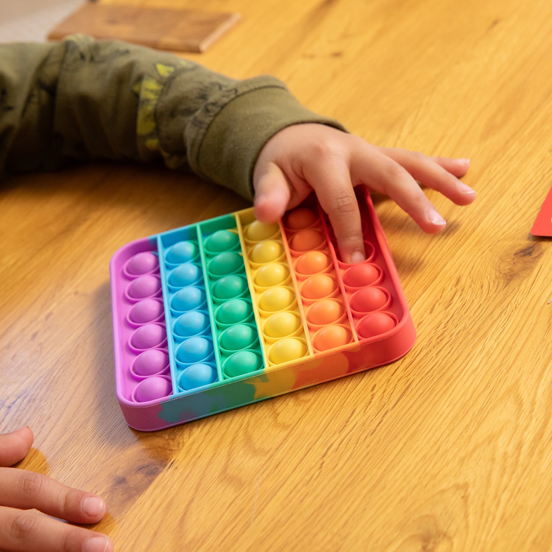 Rainbow Pop It Mats, Pack of 4