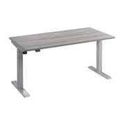 Bush Business Furniture Move 40 Series 60W x 30D Electric Height Adjustable Standing Desk in Platinum Gray with Metallic Gray Base - 59.45" Width x 29.37" Depth x 28.17" Height