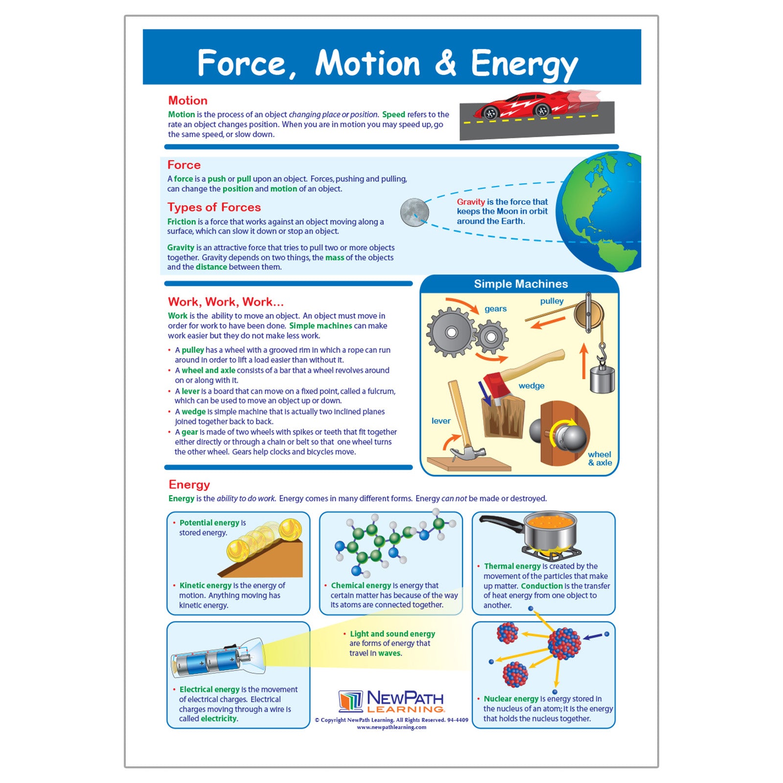 Force, Motion & Energy Learning Center