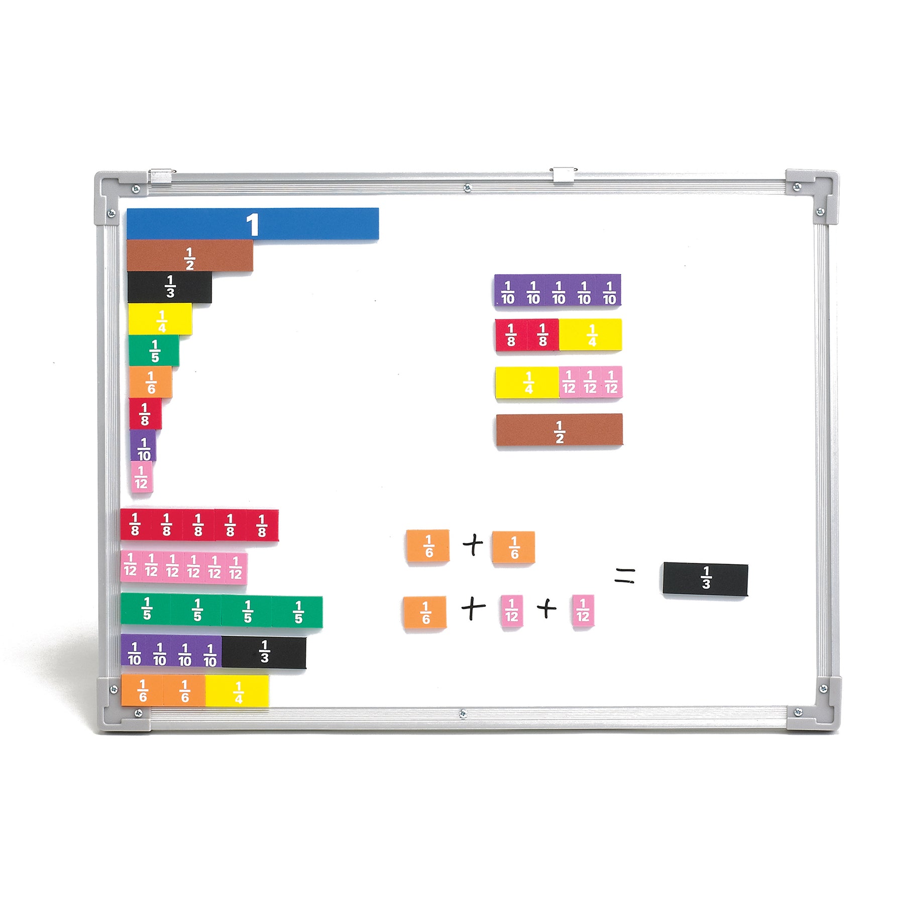 Fraction Tiles - Foam - Magnetic - Set of 51