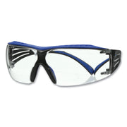 SecureFit Protective Eyewear, 200 Series, Blue/Gray Plastic Frame, Clear Polycarbonate Lens