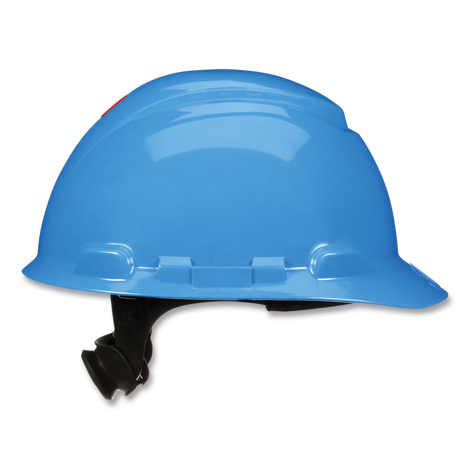 3M SecureFit H-700 Safety Cap - Head Protection - High-density Polyethylene (HDPE) - Blue - Ratchet, Uvicator Technology, Non-vented, Comfortable, Washable, Sweatband, Self Adjustable