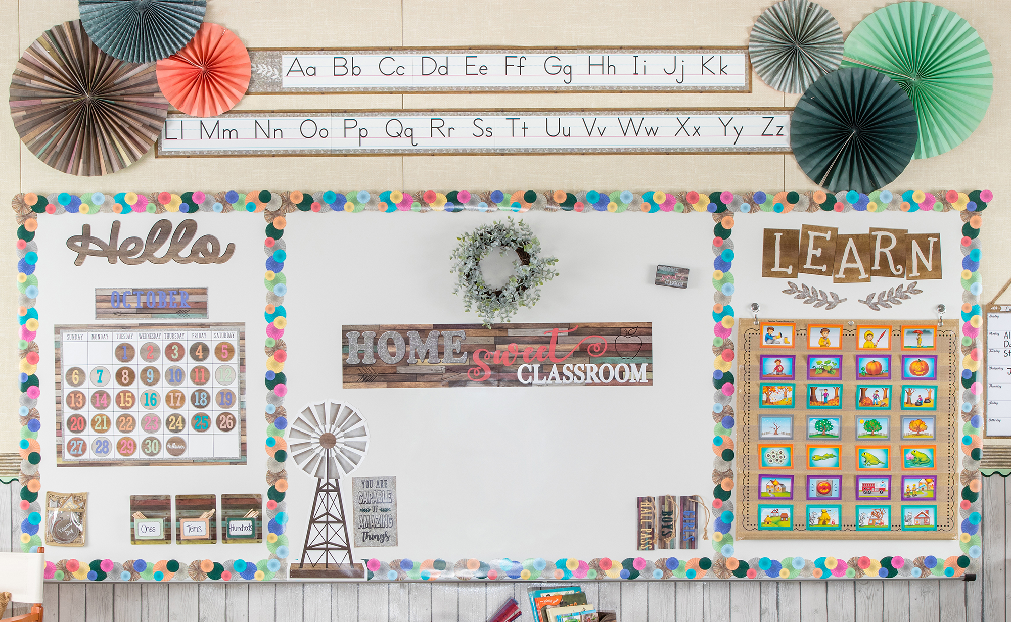 Home Sweet Classroom Traditional Printing Mini Bulletin Board