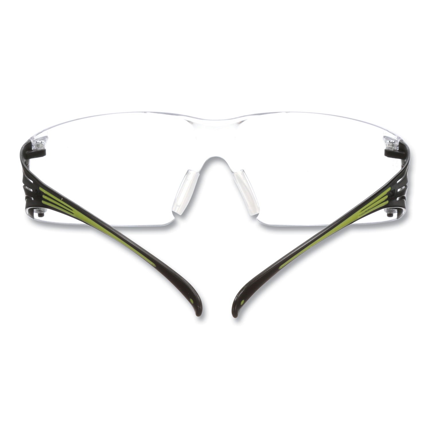 Ultraviolet Protection - Black - Clear Lens - Anti-fog, Lightweight, Nose Bridge, Frameless, Adjustable Nose-piece, Comfortable, Adjustable Temple, Self Adjustable Strap - 1 Each