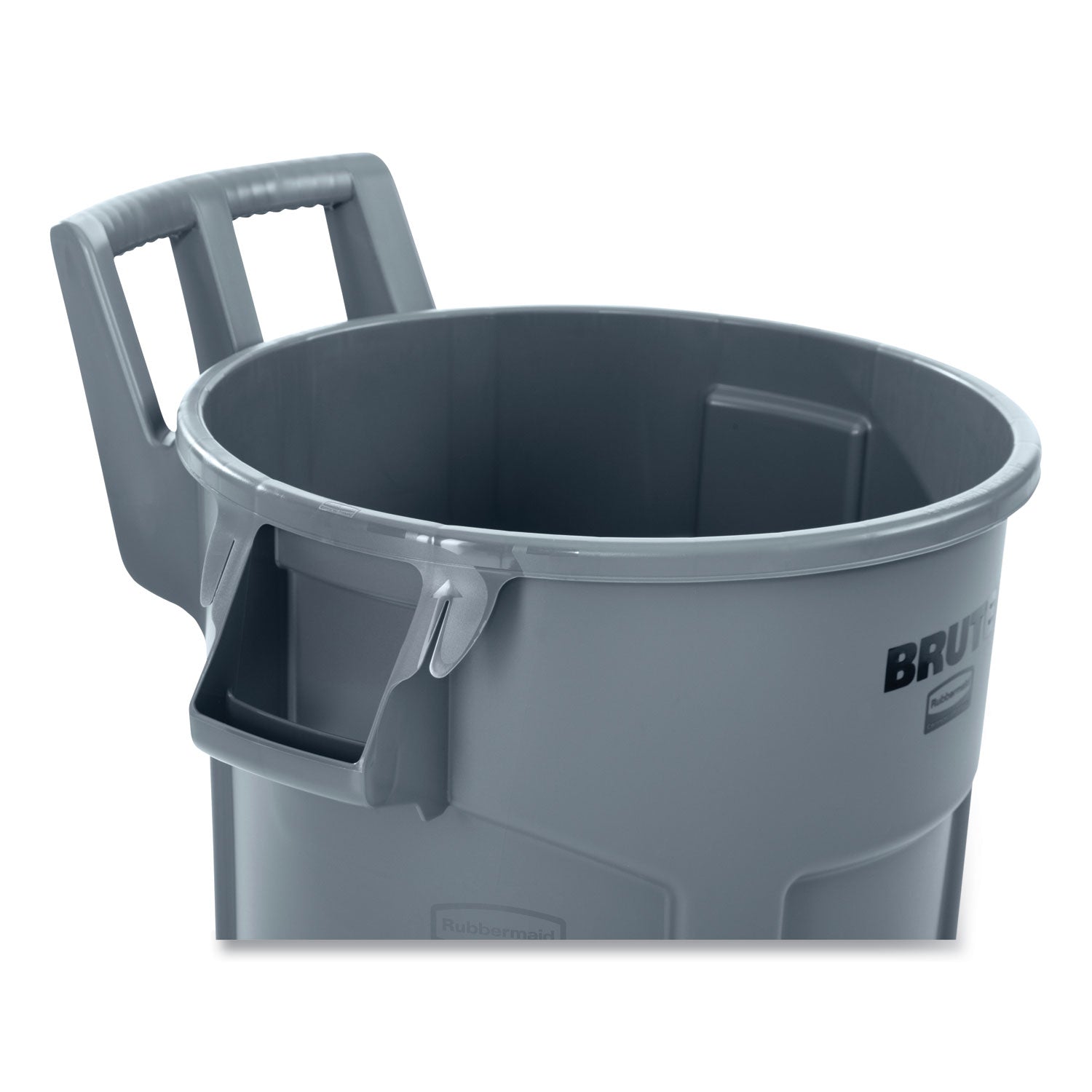 32 gal Capacity - For Commercial - Vented, Wheels, UV Resistant, Durable, Ergonomic Handle - 34" Height x 26.1" Width x 26.5" Depth - Resin - Gray - 1 Each