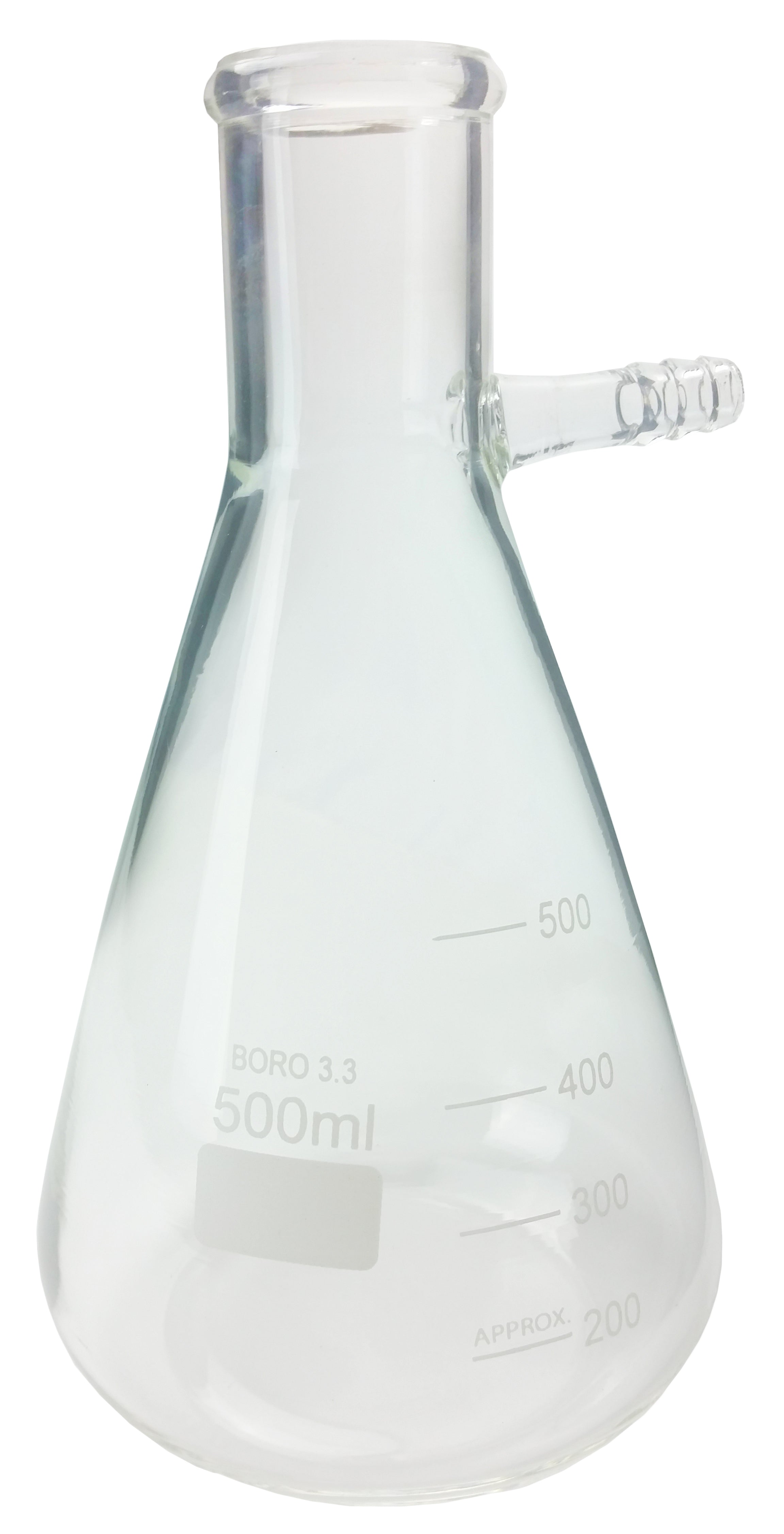 Flask, Filtering, Borosilicate Glass, 500ml