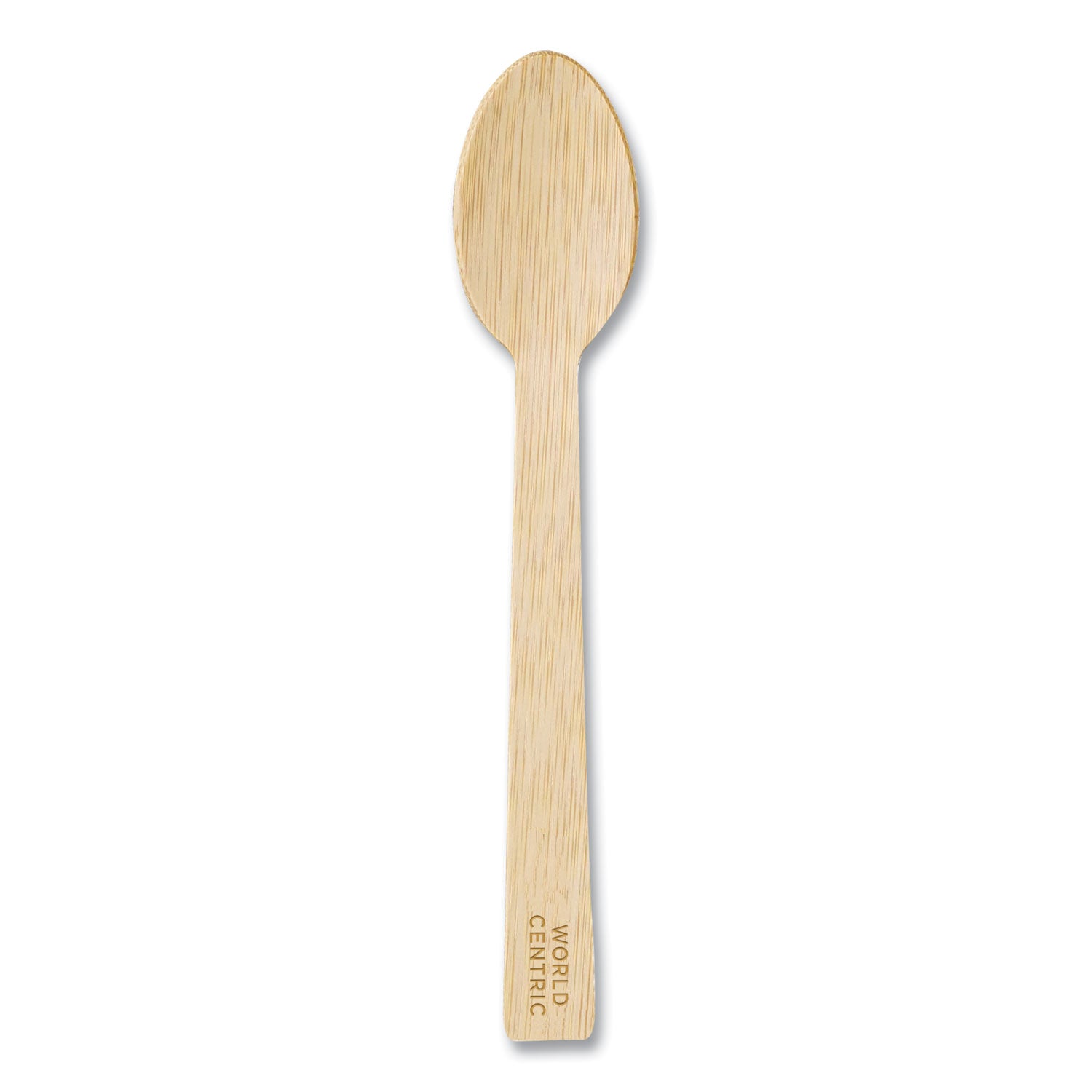 Bamboo Cutlery, Spoon, Paper, Natural, 2,000/Carton