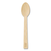 Bamboo Cutlery, Spoon, Paper, Natural, 2,000/Carton