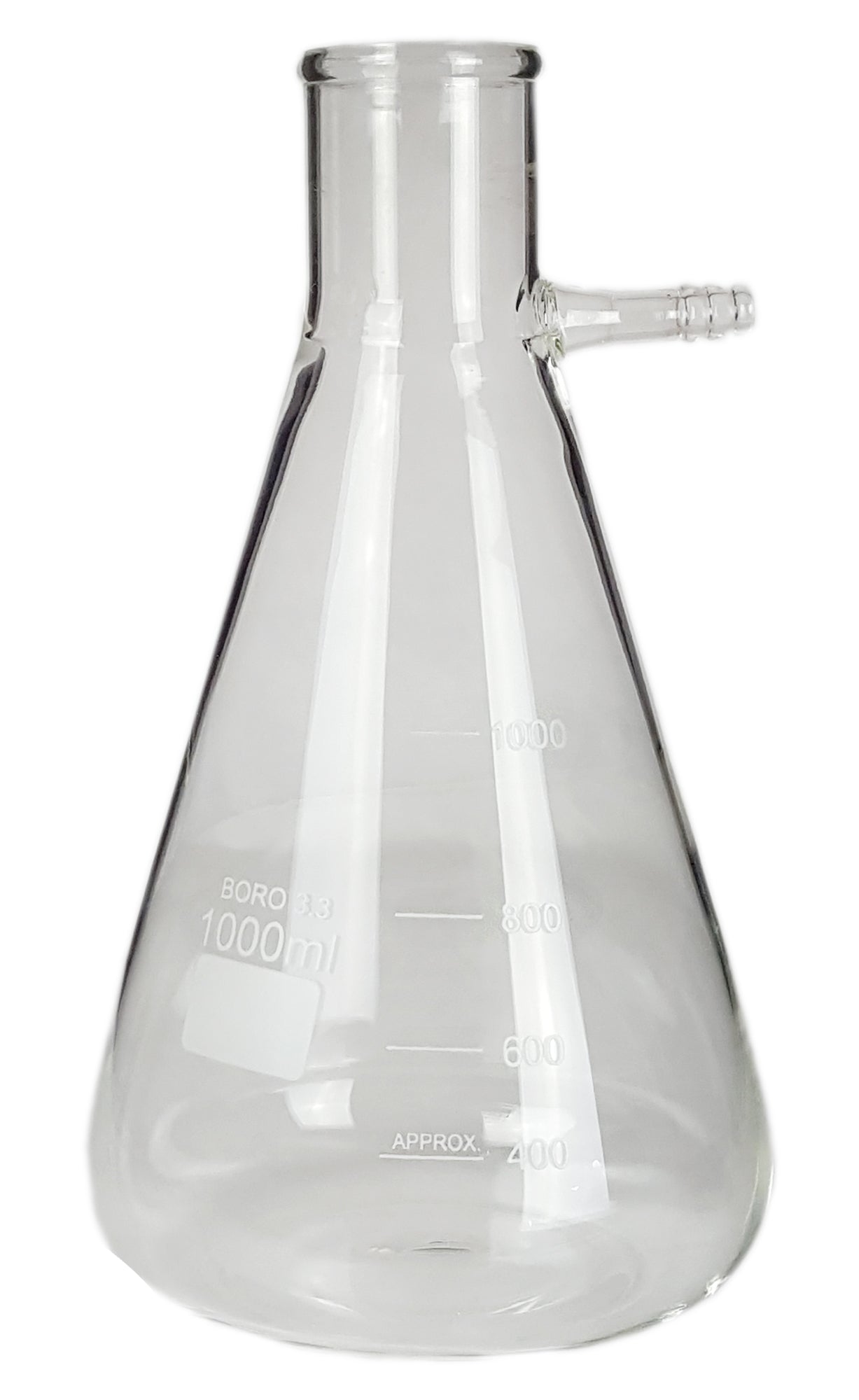 Flask, Filtering, Borosilicate Glass, 1000ml