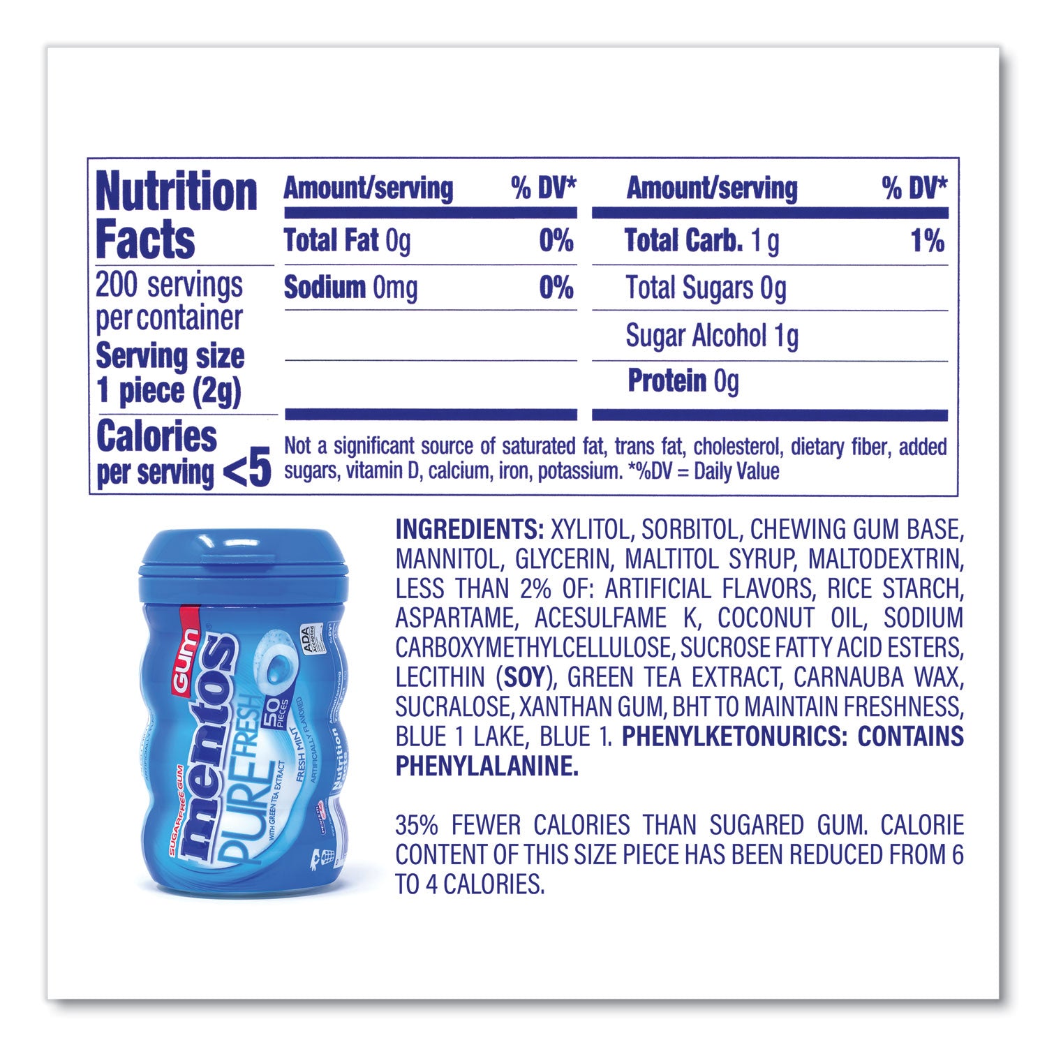 Freshmint, Spearmint - 8 / Carton