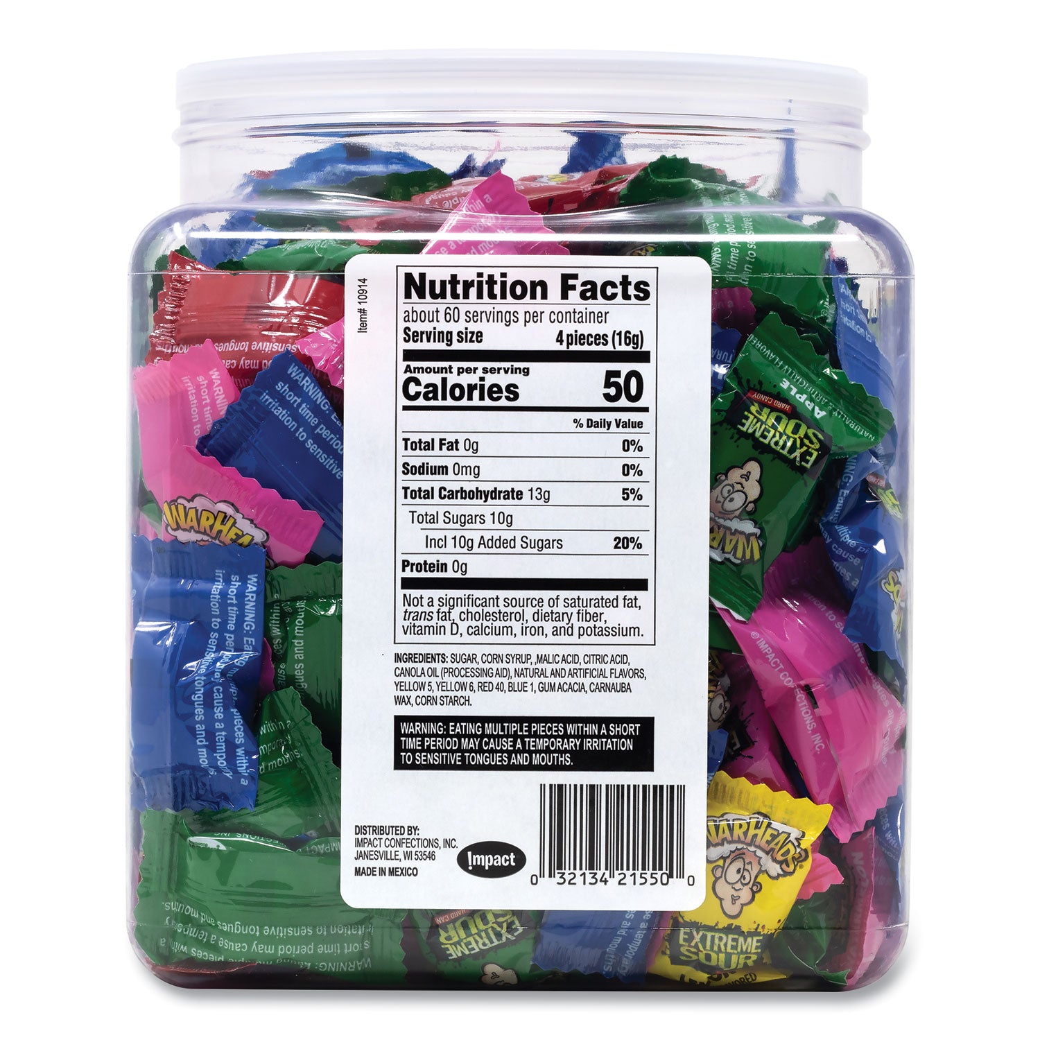 Green Rabbit Sweets Snack Boxes - Fruity, Lemon, Watermelon, Black Cherry, Blue Raspberry, Apple - Individually Wrapped - 240 / Carton