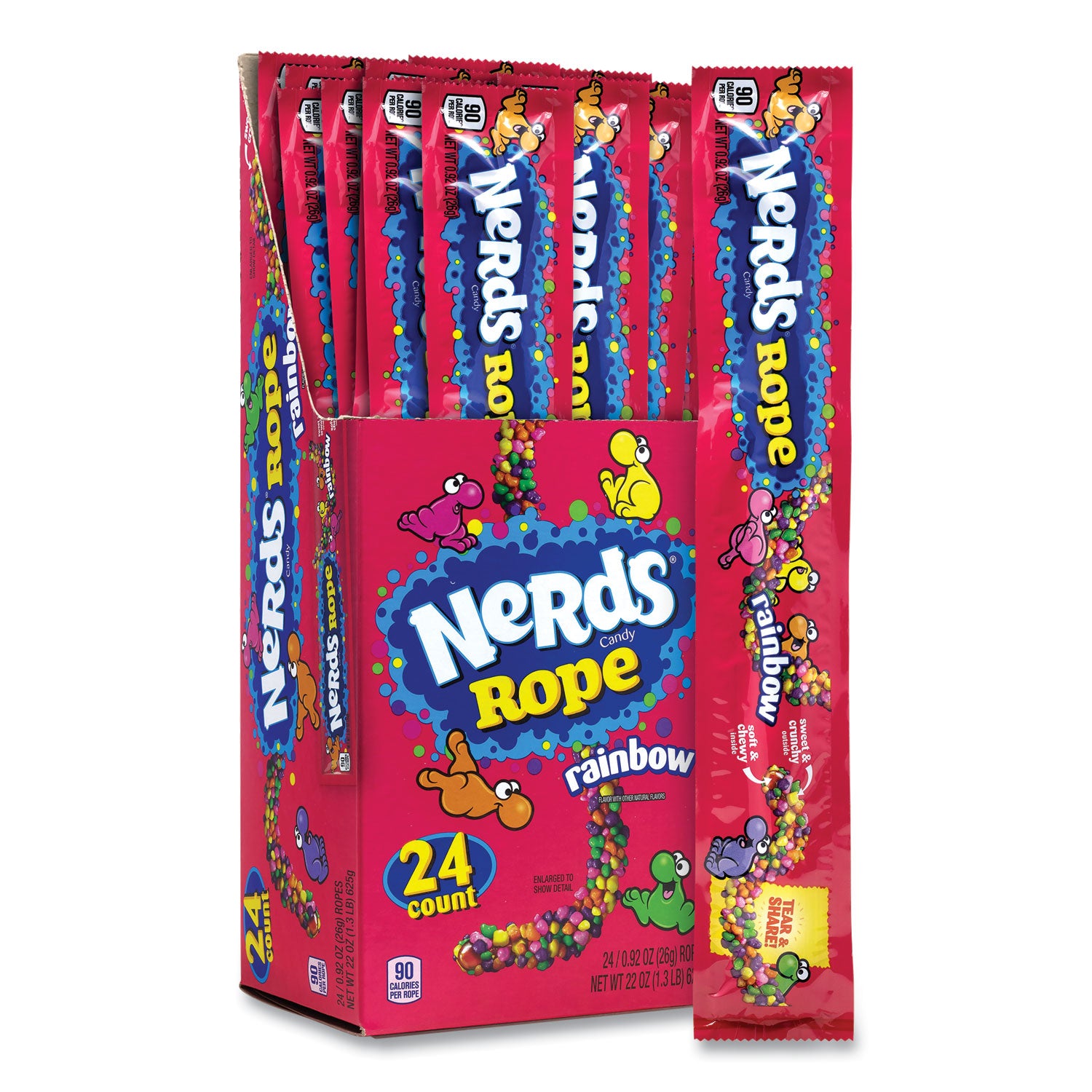 Crunch, Fruity - Individually Wrapped, Dairy-free, Nut-free - 0.92 oz - 24 / Carton
