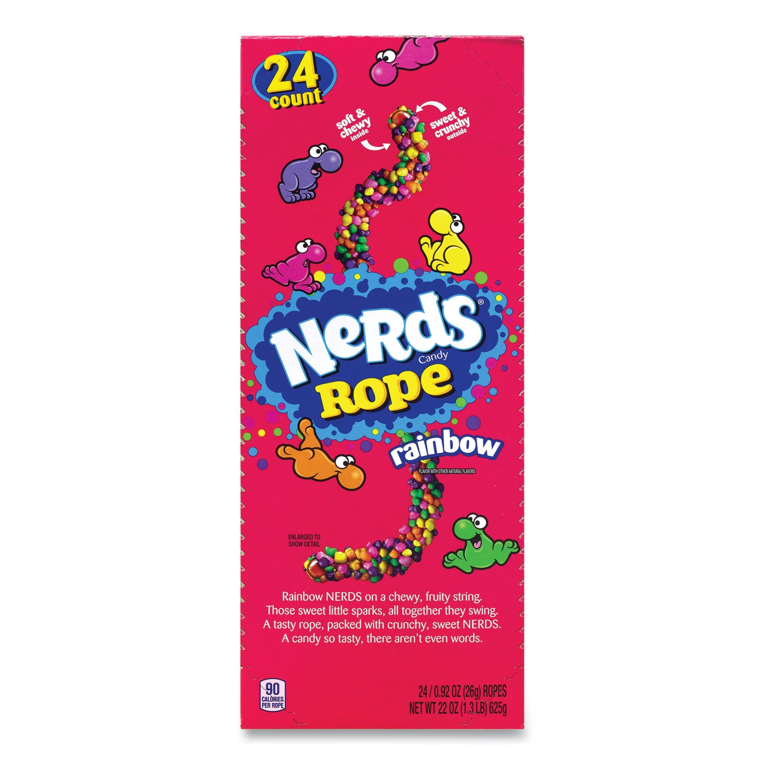 Crunch, Fruity - Individually Wrapped, Dairy-free, Nut-free - 0.92 oz - 24 / Carton