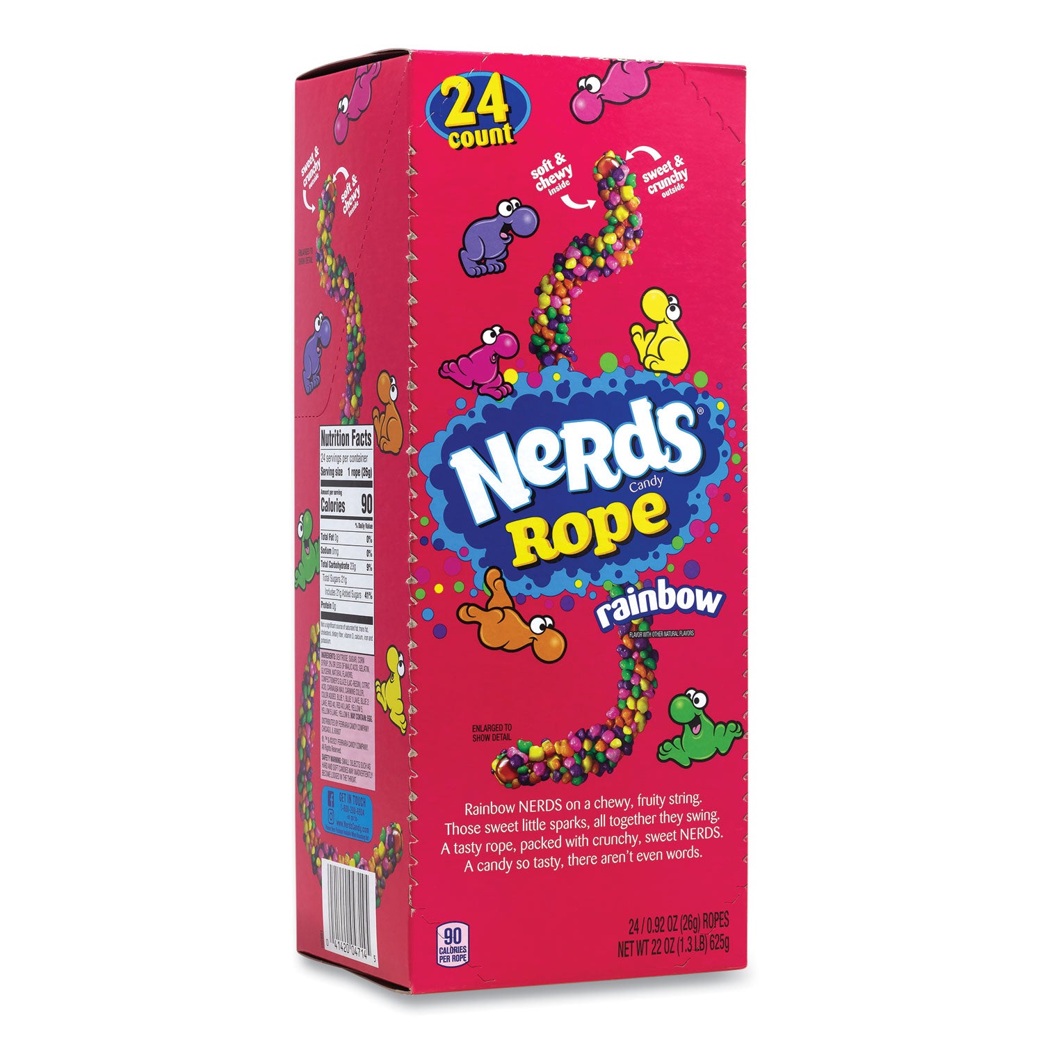 Crunch, Fruity - Individually Wrapped, Dairy-free, Nut-free - 0.92 oz - 24 / Carton