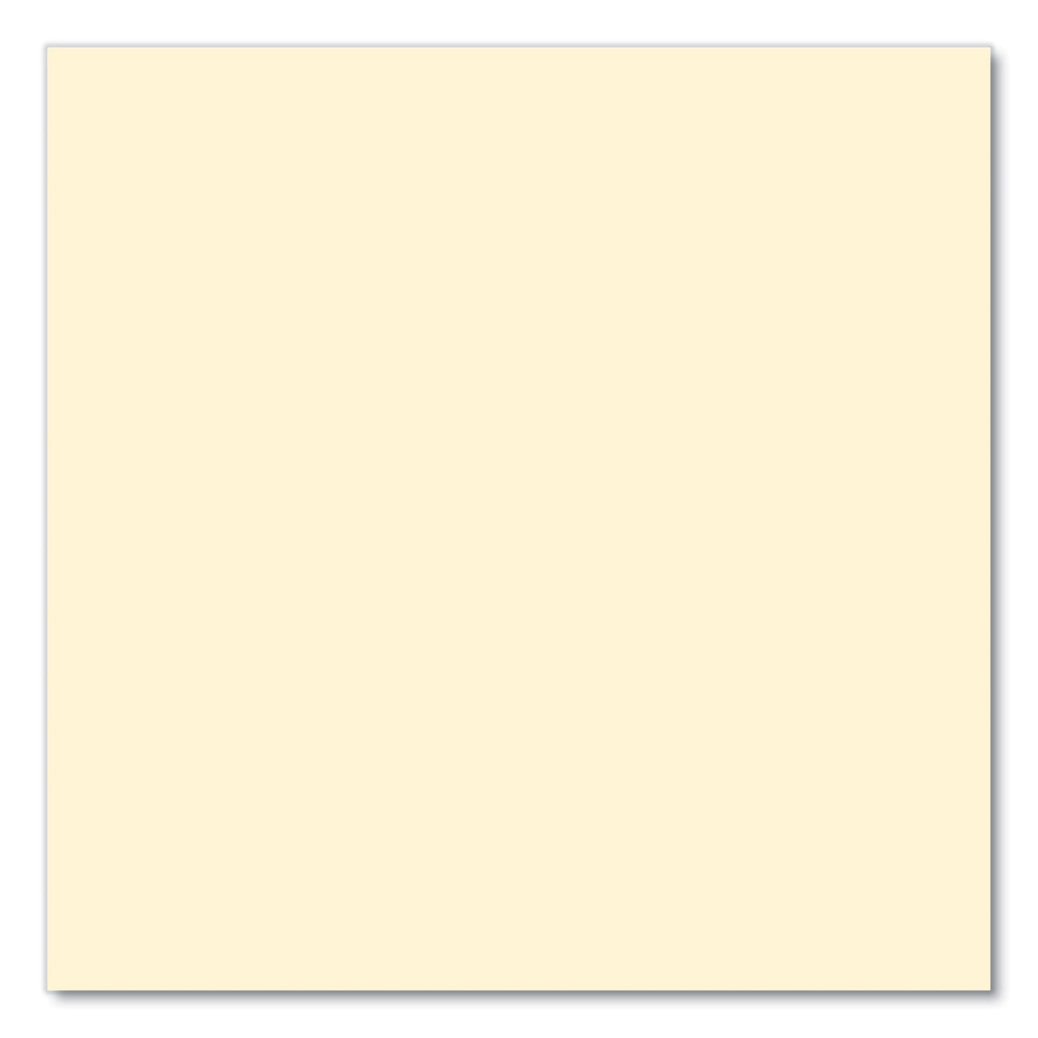 Roaring Spring EnviroShades Colored Legal Pad, 50 Sheets, 100 Pages, Ivory, 11 3/4" x 8 1/2", Double Line Red Margin, Stapled/Tapebound, Chipboard Cover, Recycled, 72 Pads per Carton