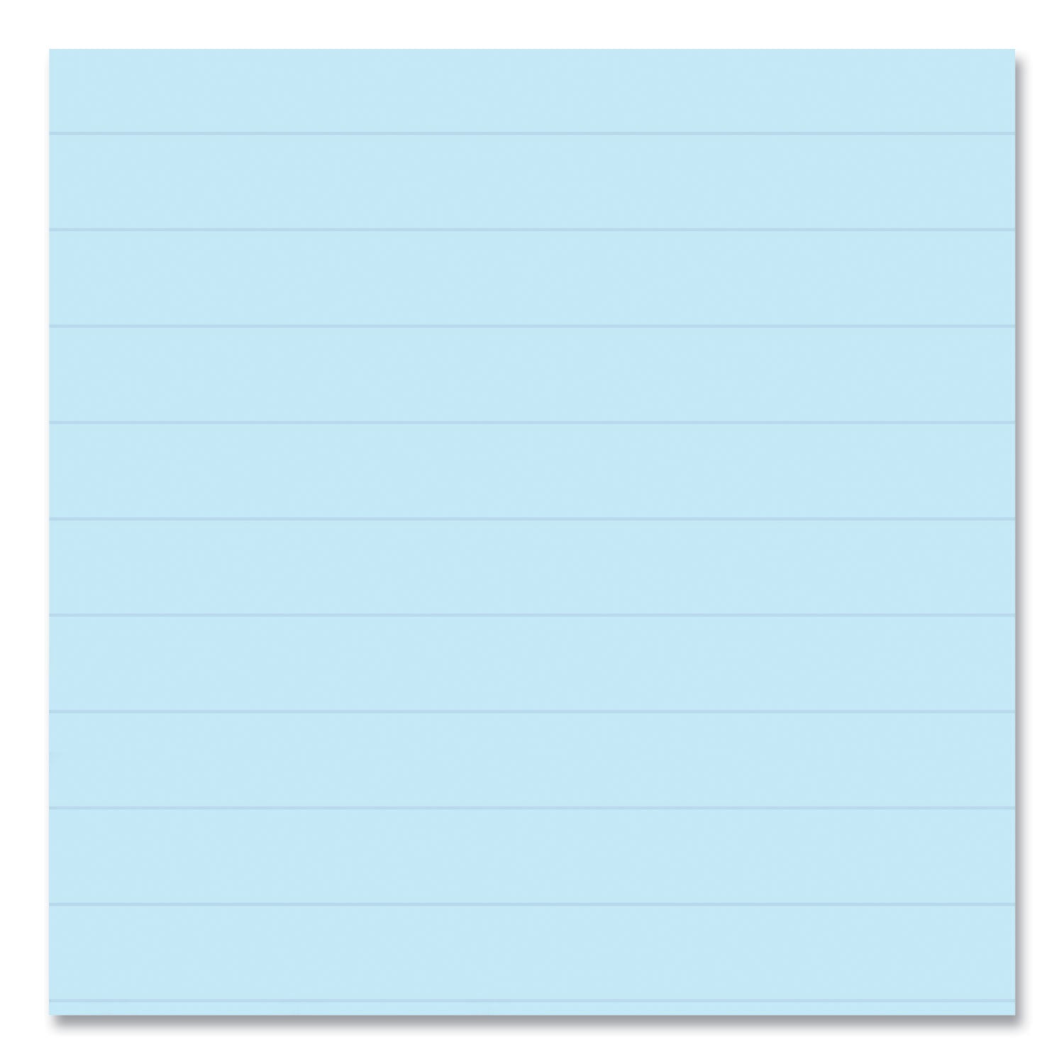 Roaring Spring EnviroShades Colored Legal Pad, Blue, 50 Sheets per Pad, 100 Pages, 11-3/4" x 8-1/2", Wide Ruled, Double Red Margin, Stapled/Tapebound, Recycled, 72 Pads per Carton