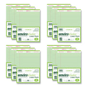 Enviroshades Legal Notepads, 50 Green 8.5 x 11.75 Sheets, 72 Notepads/Carton