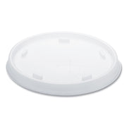 Plastic Cold Cup Lids, Fits 8 oz to 9 oz Cold Cups, Translucent, 100/Pack, 10 Packs/Carton
