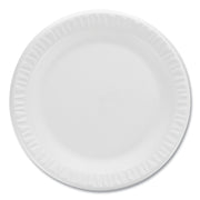 Concorde Non-Laminated Foam Plates, 9" Dia, White, 125/pack