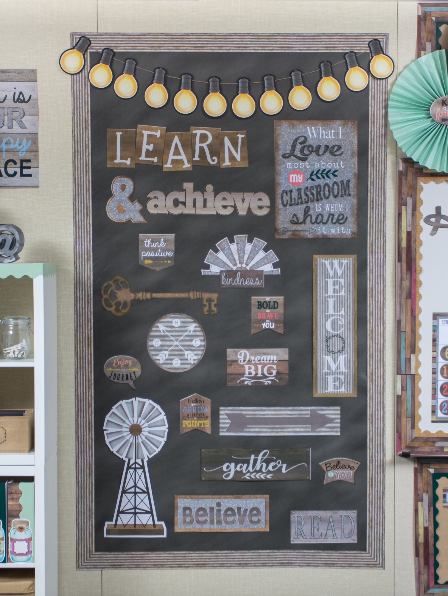 Home Sweet Classroom Wall Décor Bulletin Board