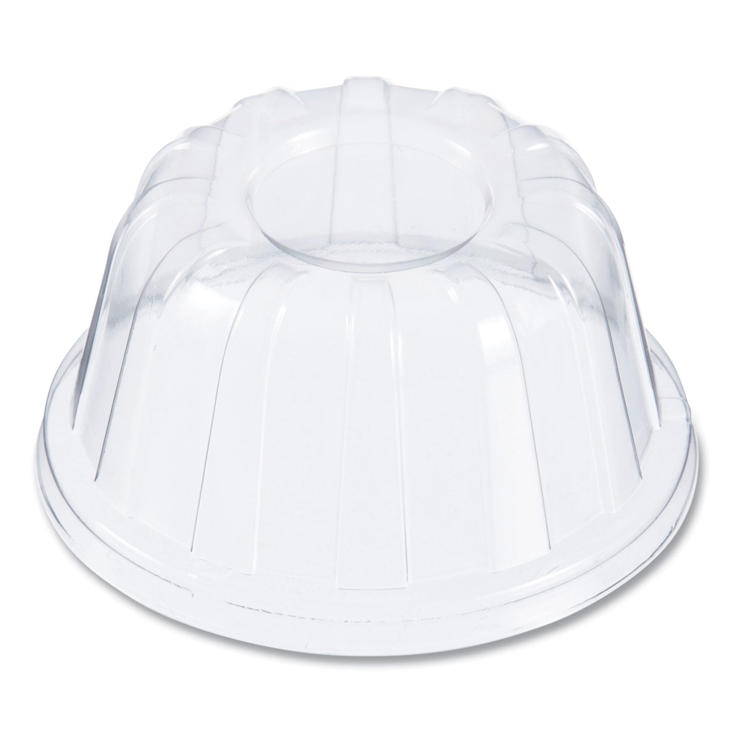 D-T Sundae/Cold Cup Lids, Fits 5 oz to 32 oz Cold Cups, Plastic, Clear, 50/Pack, 20 Packs/Carton