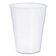 High-Impact Polystyrene Cold Cups, 9 oz, Plastic, Translucent, 100/Sleeve, 25 Sleeves/Carton