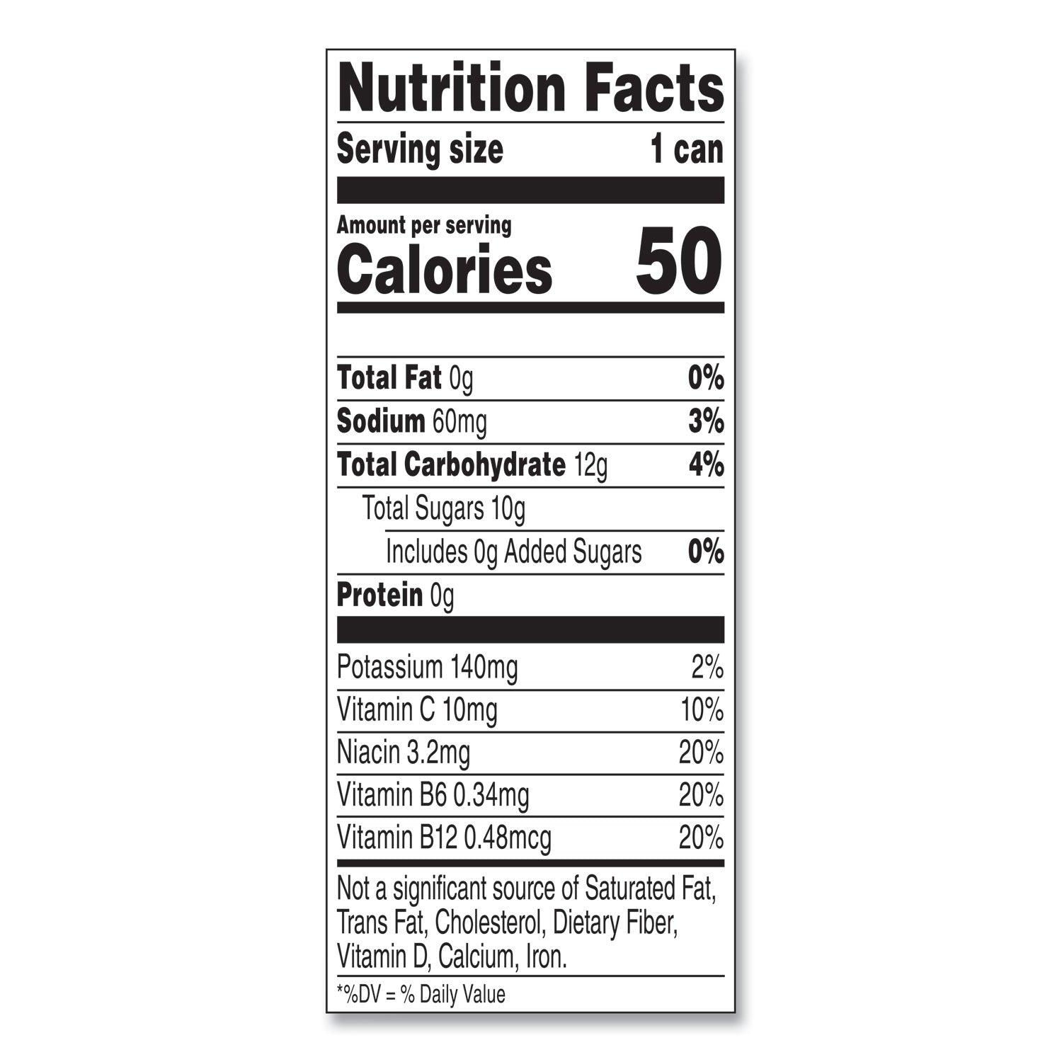 +ENERGY, Pomegranate Blueberry, 8 oz Can, 24/Carton