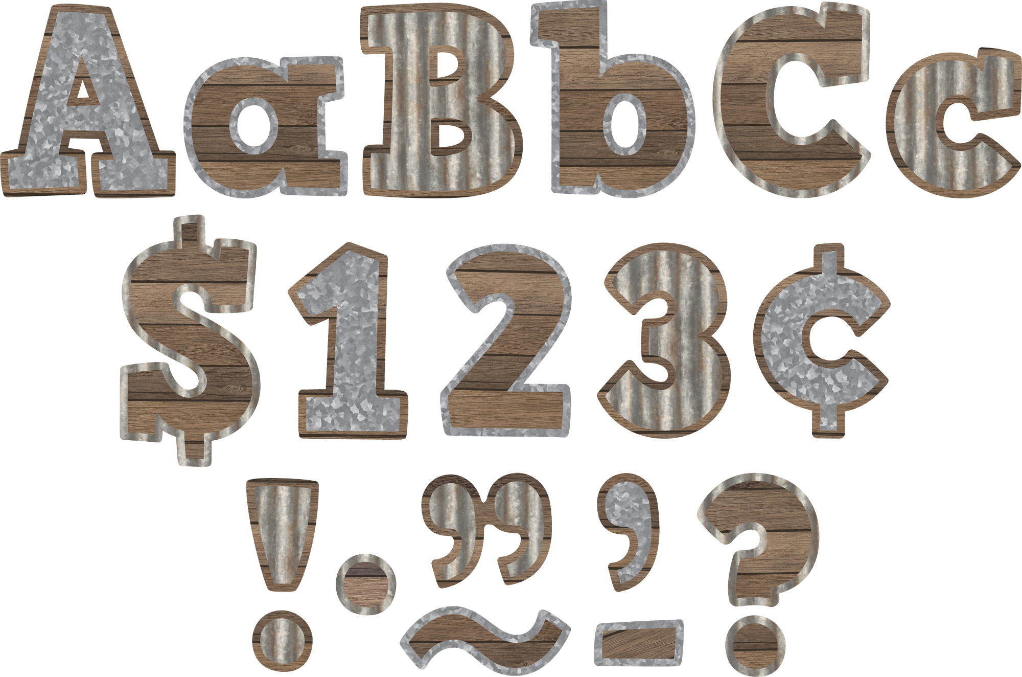 Home Sweet Classroom Bold Block 4" Letters Combo Pack