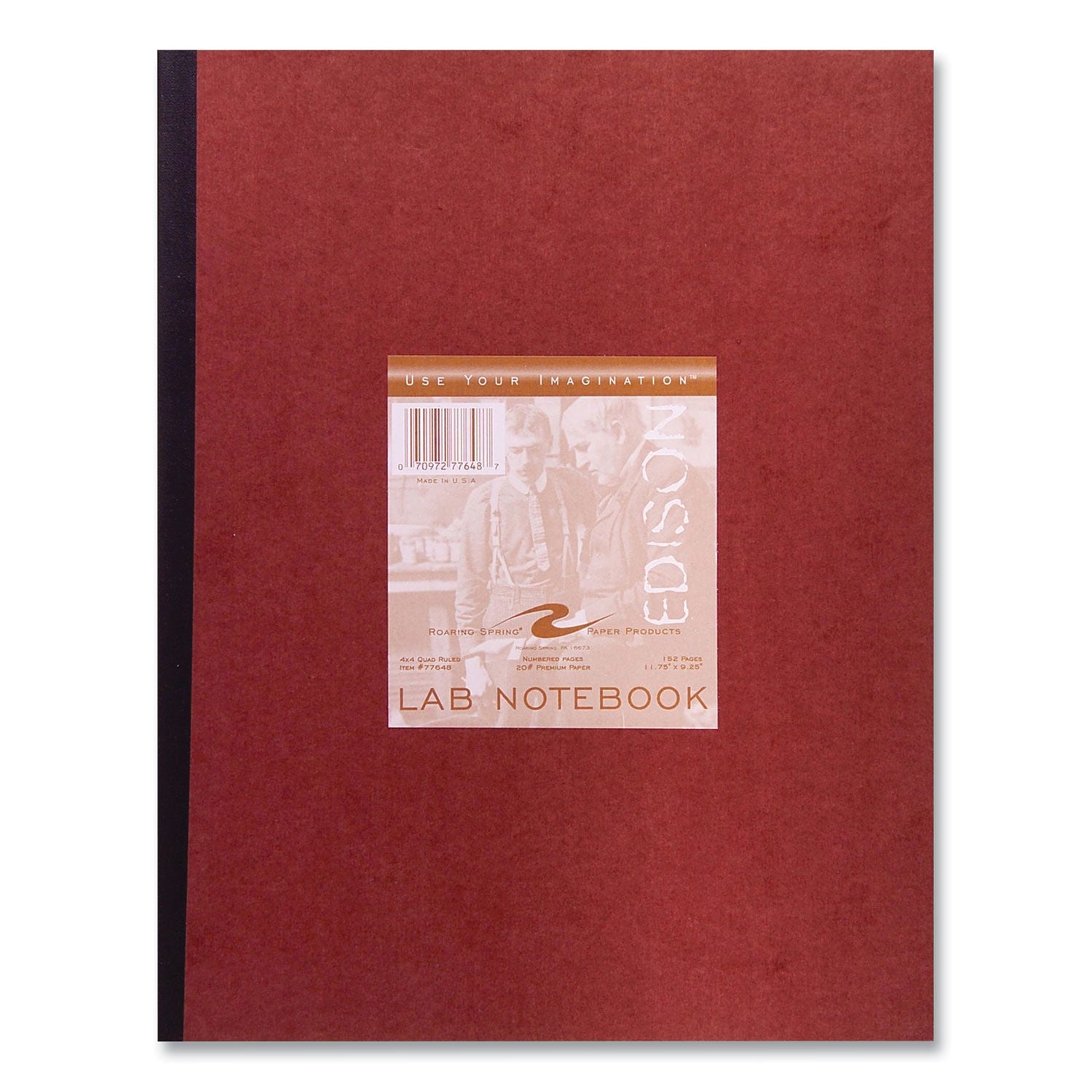 76 Sheets - 152 Pages - Printed - Glued/Tapebound - Both Side Ruling Surface - 20 lb Basis Weight - 75 g/m² Grammage - 11 3/4" x 9 1/4" Sheet Size - 0.33" Height x 9.3" Width x 11.8" Length - Green Paper - Black Binding - 24 / Carton