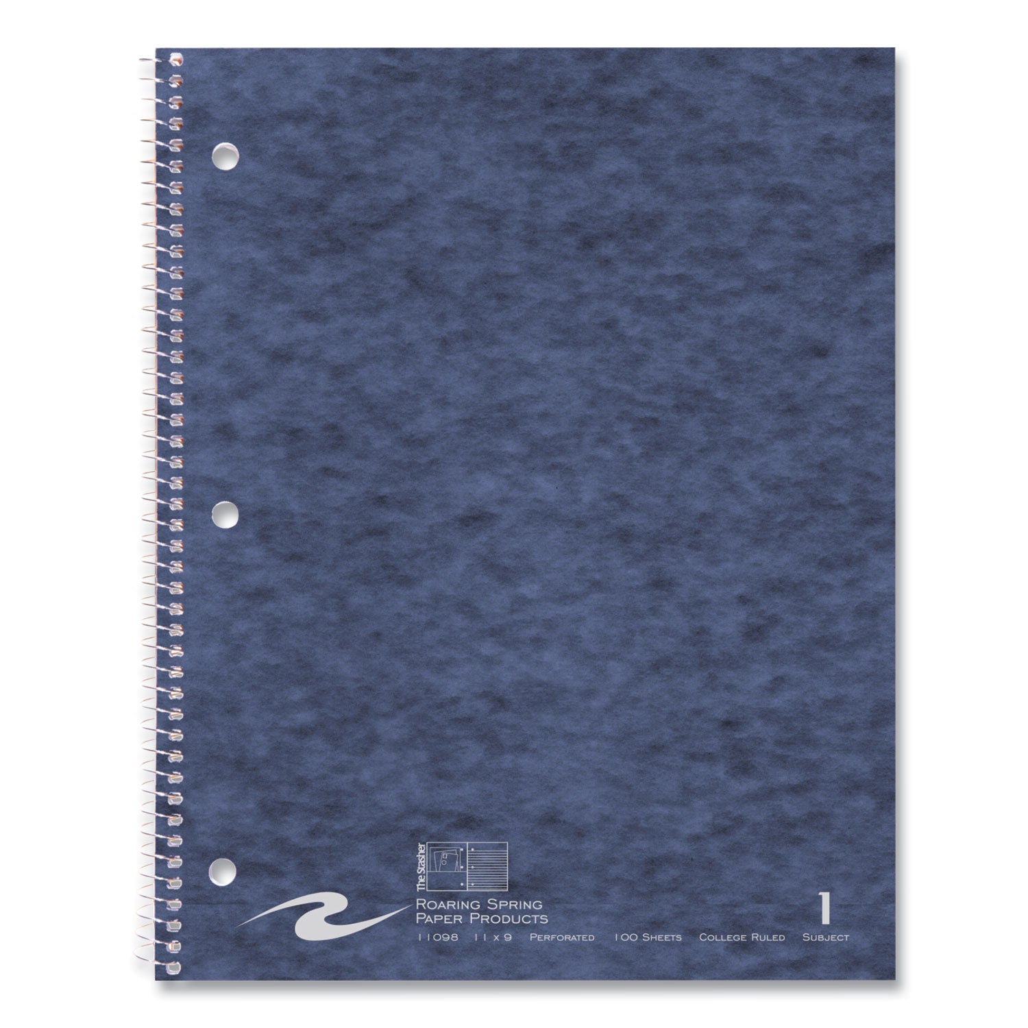 100 Sheets - 200 Pages - Printed - Spiral Bound - Both Side Ruling Surface - Red Margin - 3 Hole(s) - 15 lb Basis Weight - 56 g/m² Grammage - 11" x 9" Sheet Size - 0.33" Height x 9" Width x 11" Length - White Paper - 24 / Carton