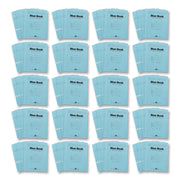 Roaring Spring Blue Examination Book, 6 Sheets, 12 Pages, Wide Ruled, 8.5" x 7", Stapled Spine, Blue Heavyweight Cover, 1 Carton