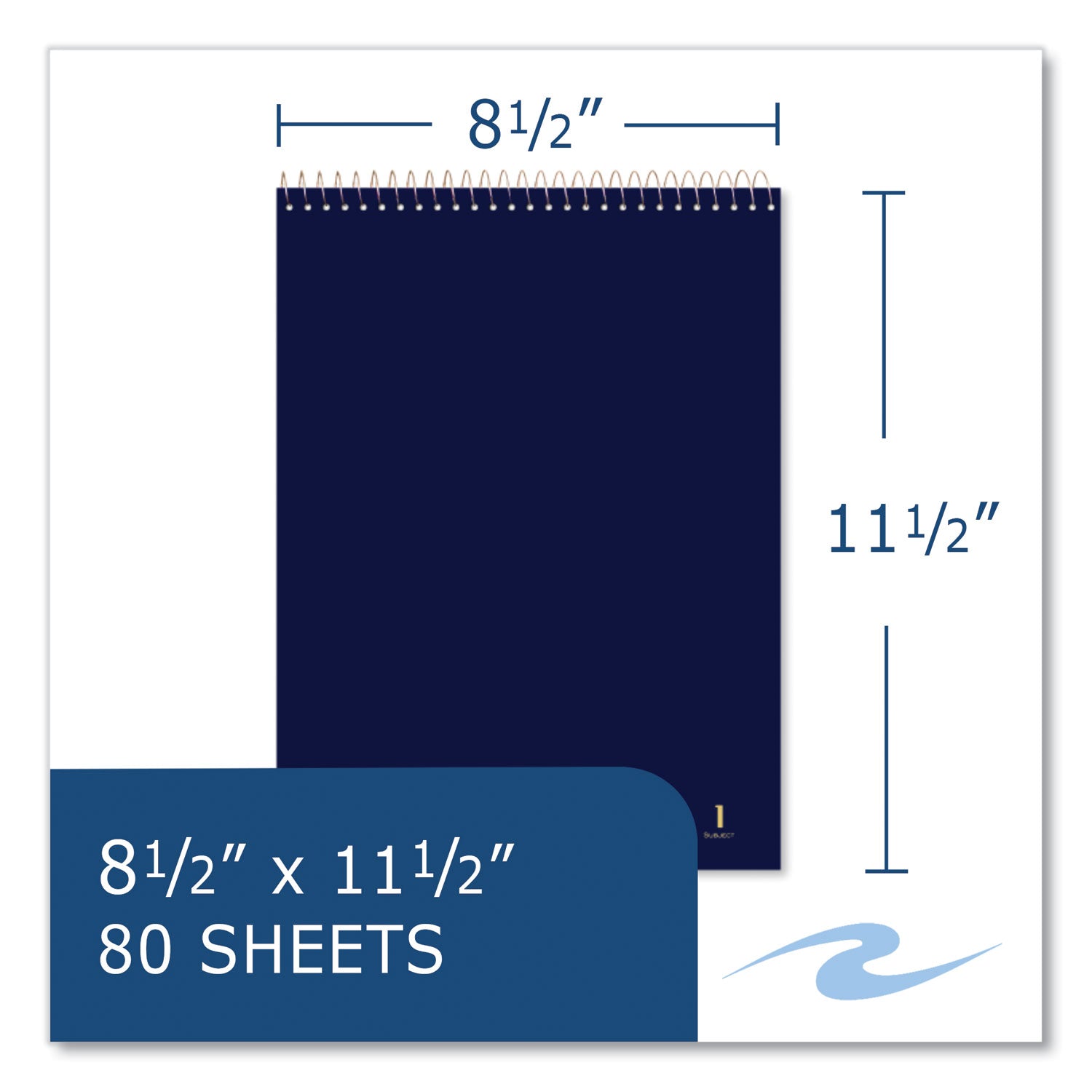80 Sheets - 160 Pages - Printed - Spiral Bound - Both Side Ruling Surface - Red Margin - 3 Hole(s) - 15 lb Basis Weight - 56 g/m² Grammage - 11 1/2" x 8 1/2" Sheet Size - 0.33" Height x 8.5" Width x 11.5" Length - White Paper - 24 / Carton