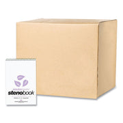EnviroShades Steno Pad, Gregg Rule, White Cover, 80 Orchid 6 x 9 Sheets, 24 Pads/Carton